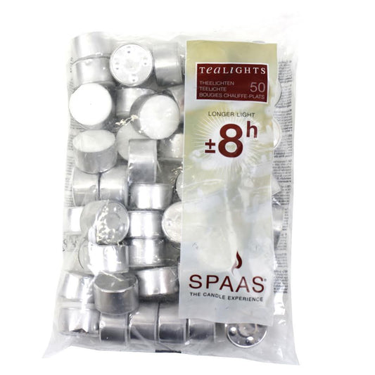 8HR TEALIGHTS *BAGS* (10X50)