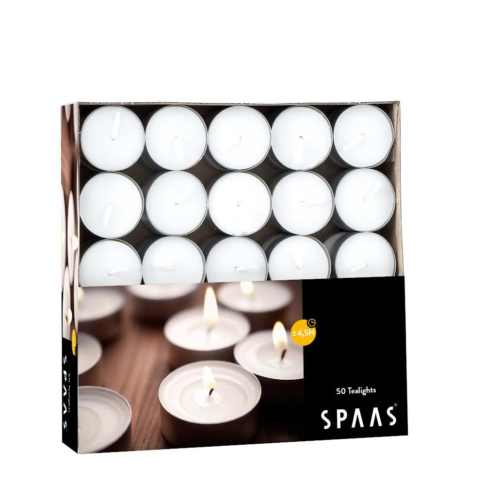 *4.5 HR * Tealights BOXES* (10X50