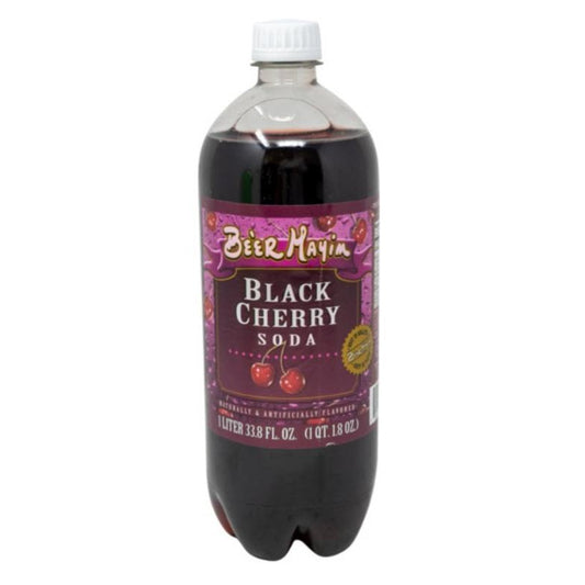 1 Liter Black Cherry Soda case