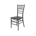 Chair - Chiavari Resin/Metal - Black (4/Box)