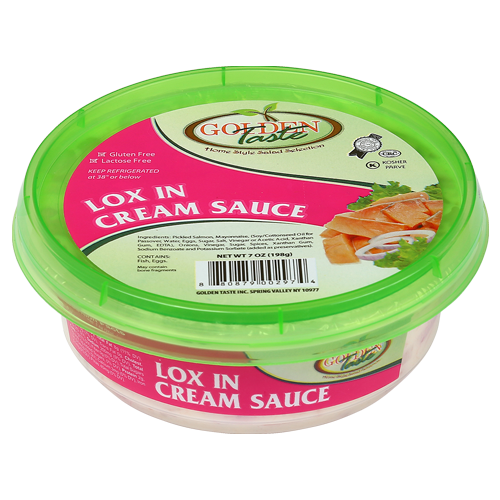 LOX IN CREAM SAUCE 7 OZ