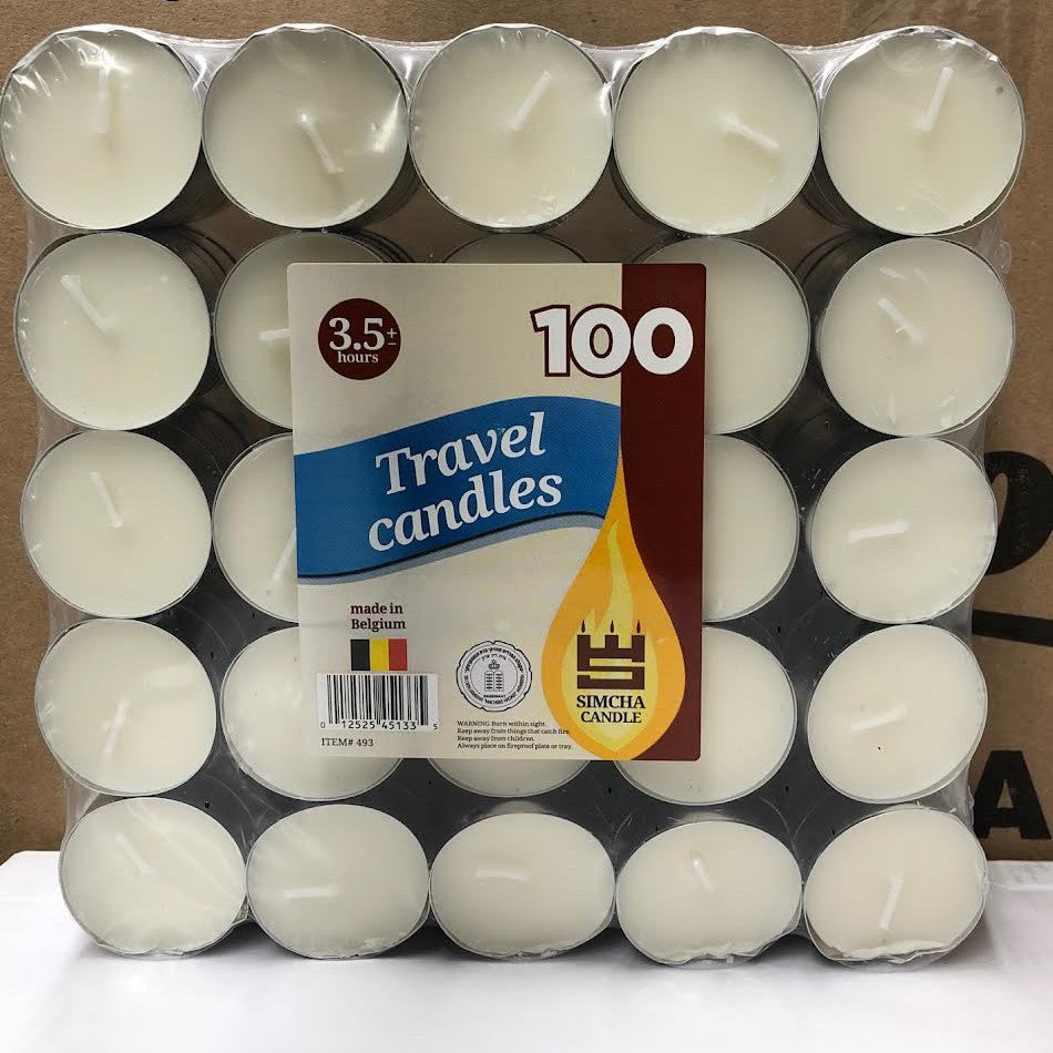 TRAYS tealights 3.5hr (10x100)