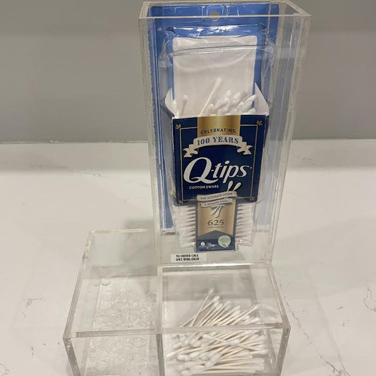 Qtips and Rubber Holder