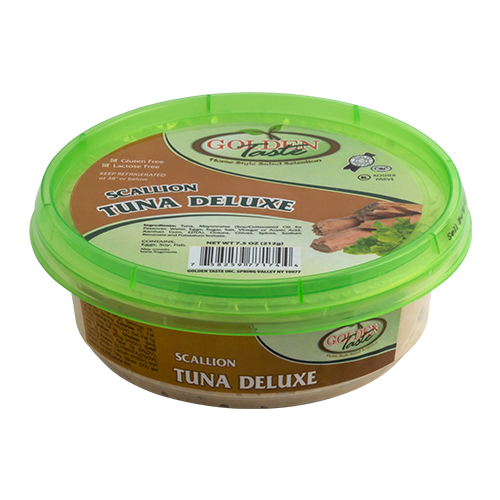 7.5 OZ. SCALLION TUNA DELUXE 7.5 OZ.