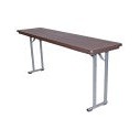 Table - 6'X18" Rhino Resin Banquet - Brown