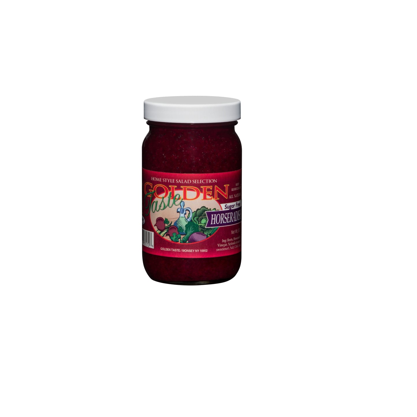 JAR HORSERADISH SUGAR FREE 8 OZ.