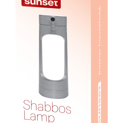 Shabbos Lamp Silve