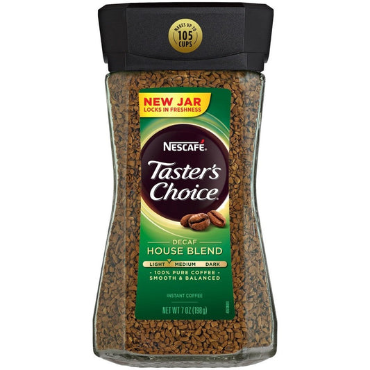 Tasters Choice Decaff Coffee 7 Oz (4/cs)