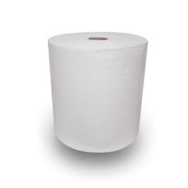 8" White Roll Towel #350 (12/cs)