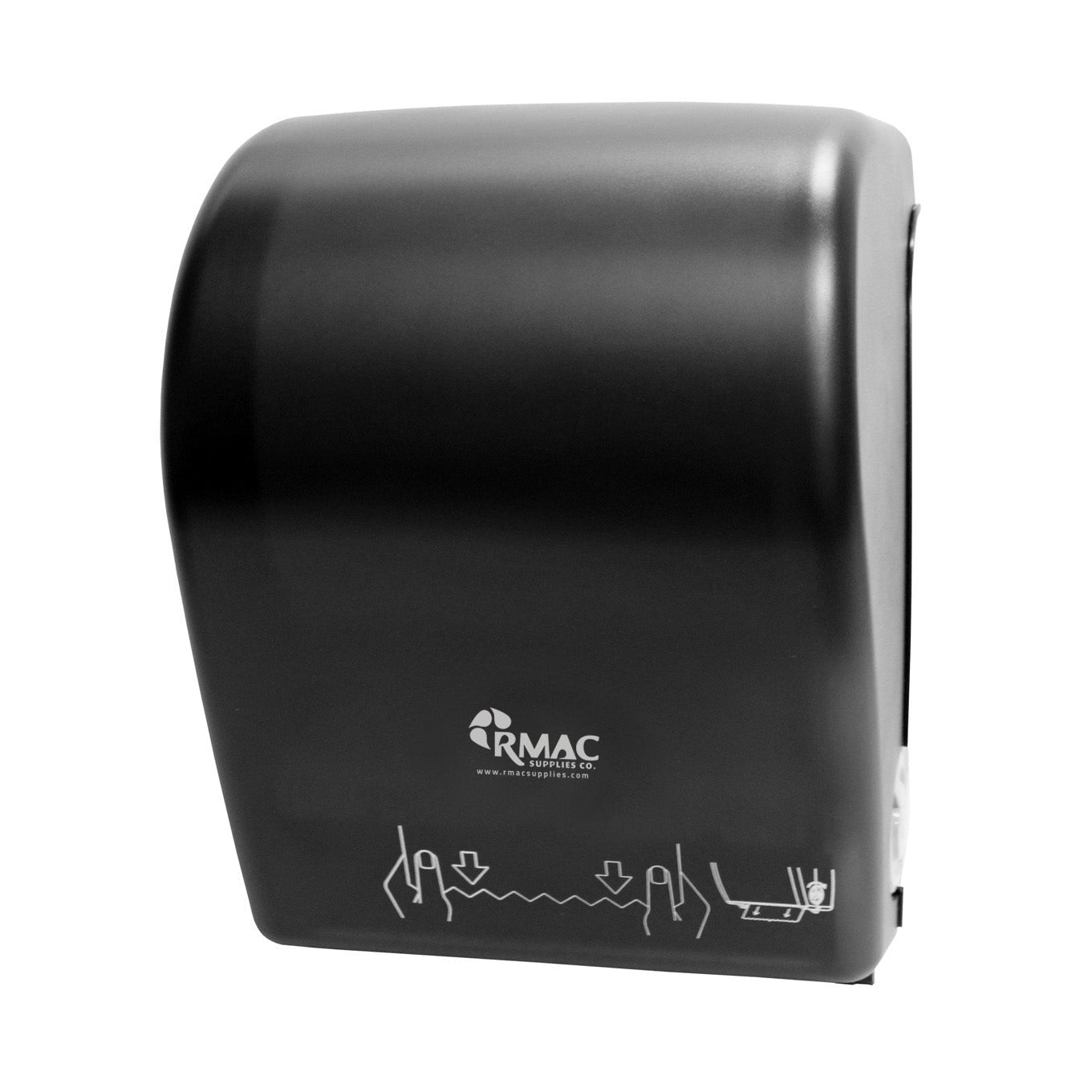 Rmac Mechanical Hands Free Roll Towel Dispenser Smoke