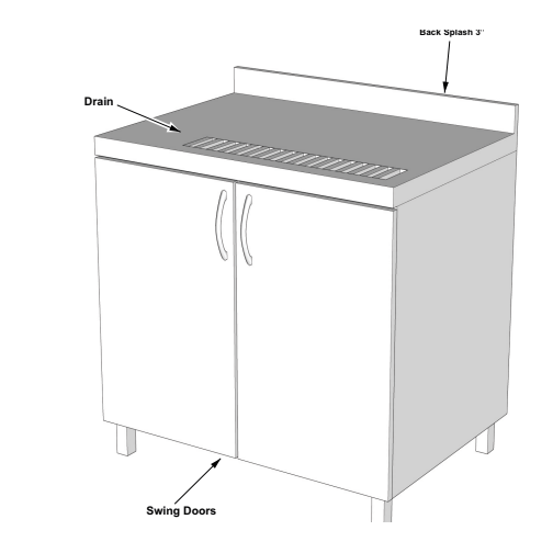 1 ea COFFEE STATION      Model No. CUSTOM CS2