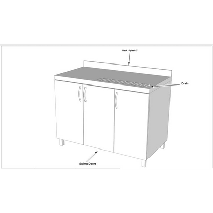 1 ea COFFEE STATION         Model No. CUSTOM CS3