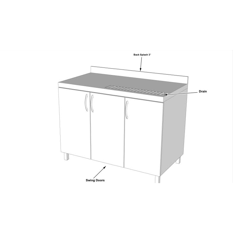 1 ea COFFEE STATION         Model No. CUSTOM CS3