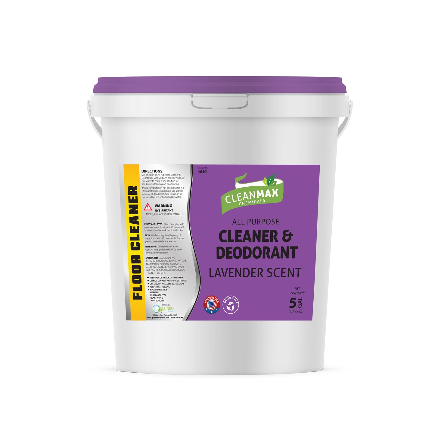 "FABULOSO LAVENDER CLEANER 5 GAL PAIL"