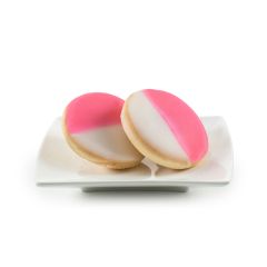 Mini Pink & White Cookie