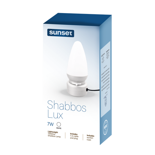 Shabbos Lux White