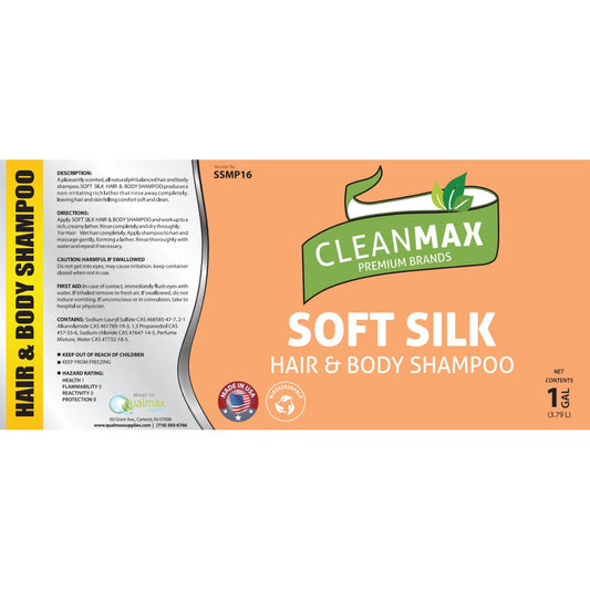 "SOFT SILK SHAMPOO BODY WASH 4X1GAL/CS"