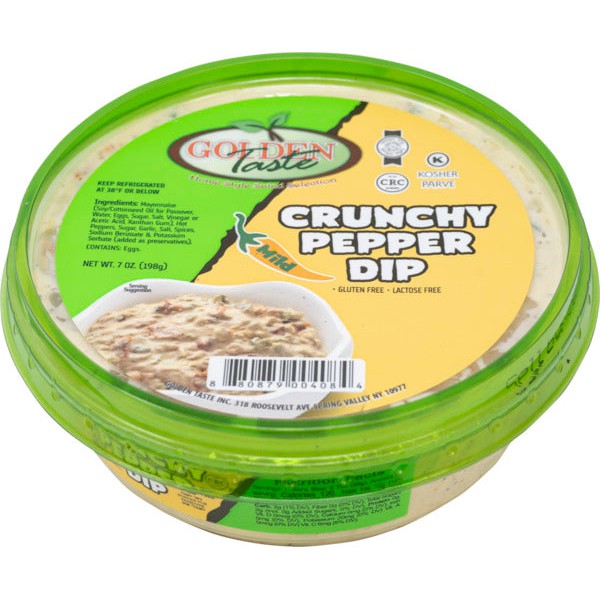 010295 MILD CRUNCHY PEPPER DIP 7 OZ