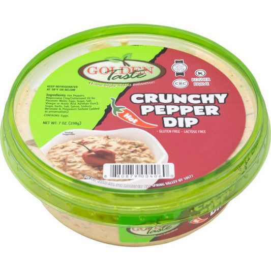 010296 HOT CRUNCHY PEPPER DIP 7 OZ