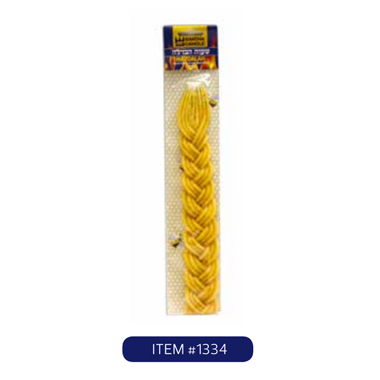 Bees Wax Havdalah 24 pcs/cs (design CHN13) 1334