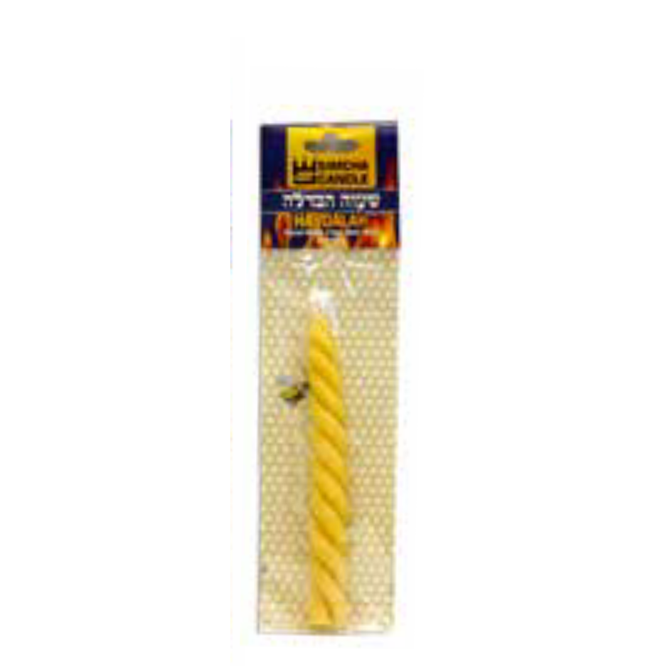 Bees Wax Havdalah 24 pcs/cs (design HN12F)