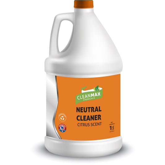 "CLEANMAX NEUTRAL CLEANER CITRUS SCENT 4/1 GAL"