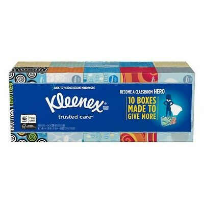 "KLEENEX FACIAL TISSUE 10X230/CS"