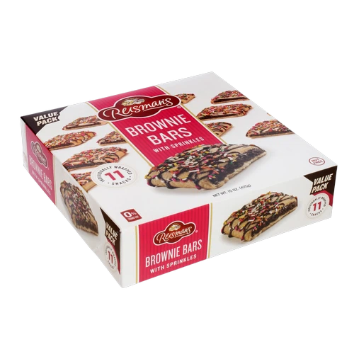 value pack brownie bars w/ sprinkles